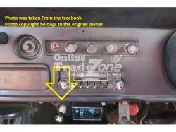 Mitsubishi J36 Jeep A/C Blower Switch