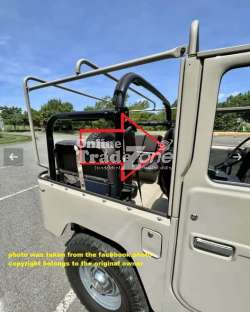 Land Cruiser Bj40 Soft Top Bows 