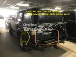 Land Cruiser 80 Series License Plate Mount Bracket 