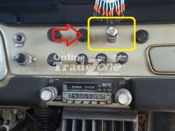 Land Cruiser  40 Series Extra Fitted Dashboard Lamp 