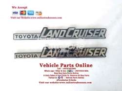 Land Cruiser Bj60, Fj70 Front/Rear Side Emblem Pair