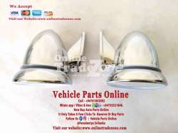 Classic Mini Cooper Chrome Bullet Mirrors