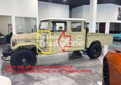 Landcruiser FJ45 Jerry Can & Bracket