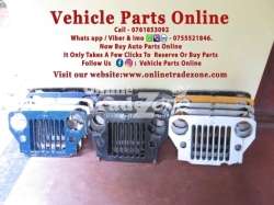 Mitsubishi Jeep Front Grill Lot Available [ Shell ] 